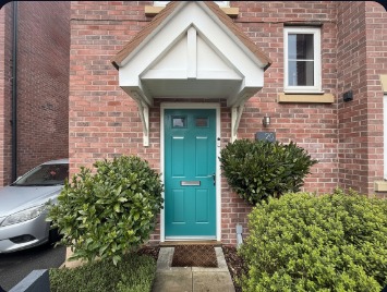 Finished front door spraying in Adare Limerick